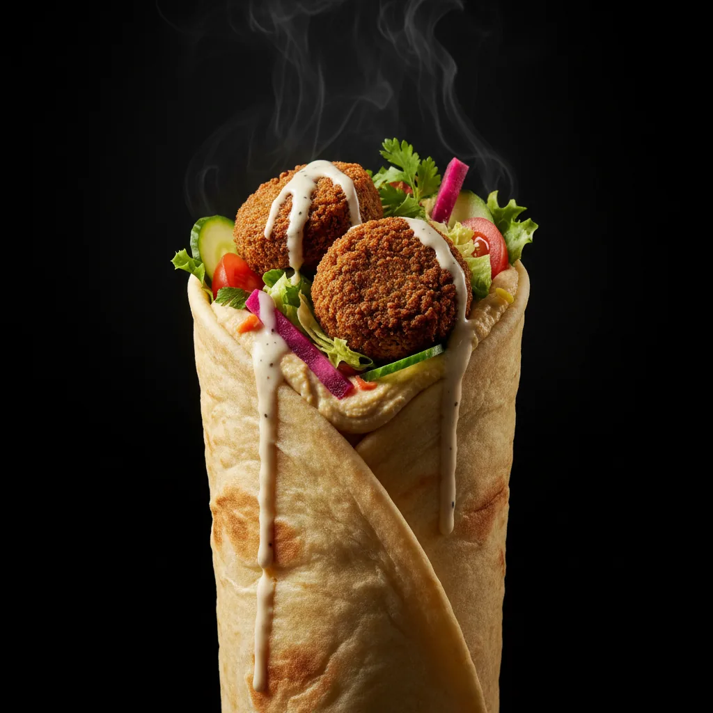 First ONE Falafel Wrap